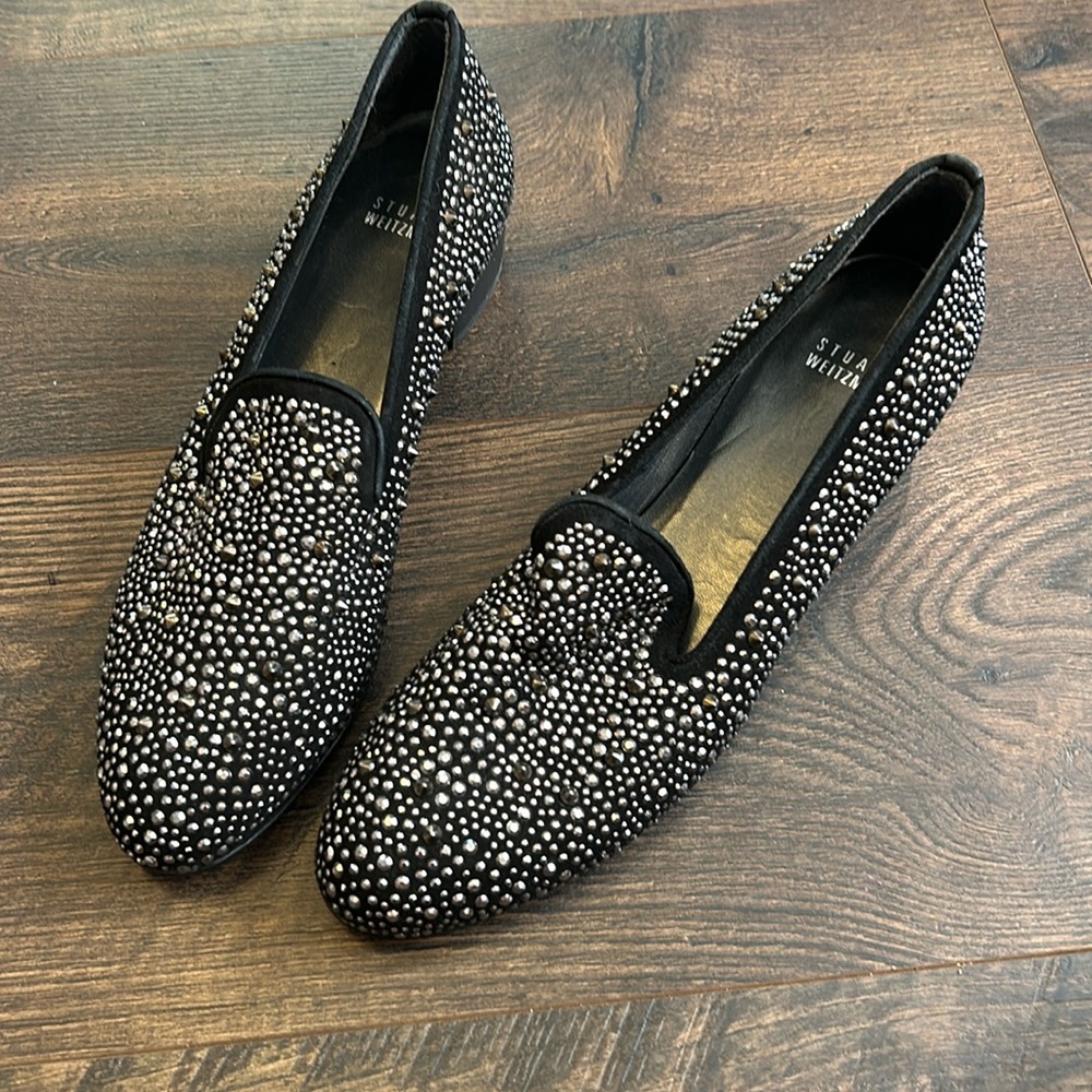 Stuart Weitzman studded slip on 8N